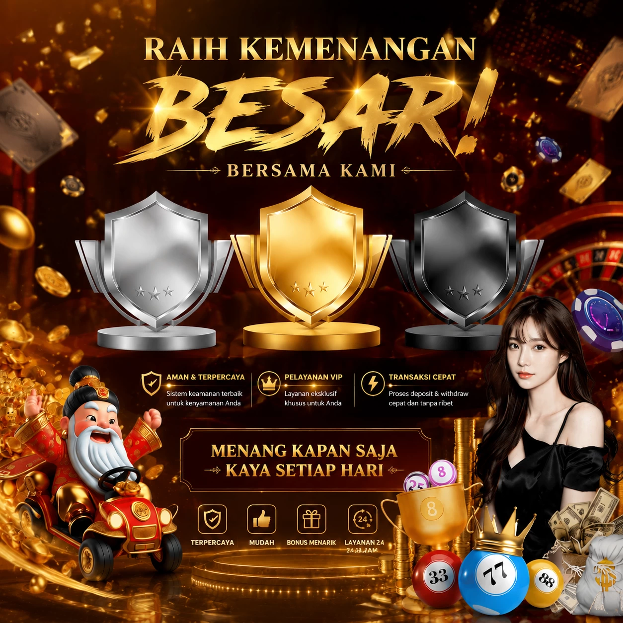 Interface aplikasi setelah instalasi berhasil